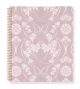 Nouveau Blossom Lavender Undated Monthly Planner