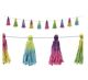 Tie-Dye Tassels Garland