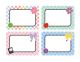 Cool for School Checkers Name Tags/Labels - Multi-Pack