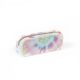 Pastel Tie-Dye Silicone Zip Pen Pouch