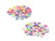 Heart & Star Acrylic Beads 10mm