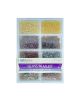 Glass Bead Kit Rocailles/Seed Beads/Bugles 45g Nugget