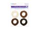 1mmx8yds Natural Leatherette Round 4 Colors