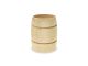 Mini Barrel Natural Routered 72mm x 52mm