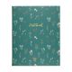 Micro Floral Desk Size Journal 8x10