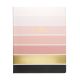 Light Ombre Stripe Desk Sized Lined Journal 8x10