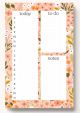 Mill & Meadow Hourly Daily Planner Notepad 8.5x5.5