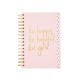 Dayna Lee Be Happy Spiral Journal