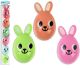 Easter Pastel Bunny Fillable Eggs 6pc
