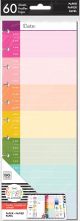 Happy Planner Hourly Color Block BIG Half Sheet Filler Paper
