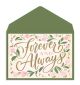 Forever Flower Wedding Card