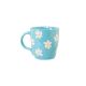 Blue Cosmos Hand-Painted Mug