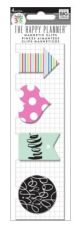 Hello Stripes Magnetic Clip Bookmark