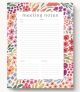 Countryside Blooms Meeting Notes Notepad 11x8.5