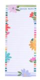 Flower Power Magnetic Notepad