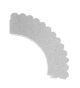 NY Cake Silver CupCake Wrapper set 12pc