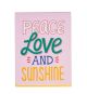 Peace Love Sunshine Pocket Note