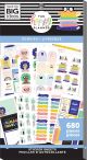 Happy Planner Bookish Sticker Value Pack 30 Sheets