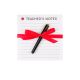 Teacher Chunky Note Pad with Pen 6x6