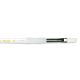 Soft-Grip White Taklon Flat Brush #4