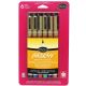 Sakura® Pigma® Brush Pen Set - Assorted Colors - 6 pieces