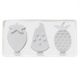 Silicone Mold for Ice Cream Pops Fruit Shape 3 Cavity