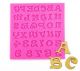 Funky Letters Alphabet Mold