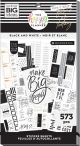 Happy Planner Black & White Sticker Value Pack
