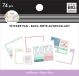 Happy Planner Wellness Tiny Sticker Pad 74pcs