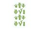 Cactus Glitter Sticker