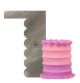 Fancey Stainless Steel Comb-Wave Shape 4.25x7