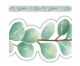 Eucalyptus Die Cut Border Trim