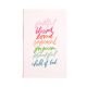 Affirmation List Journal 6x8