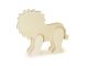 Wood DIY Standing Animals Lion 6