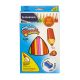Jumbo Triangle Color Pencils with Sharpener 12pc