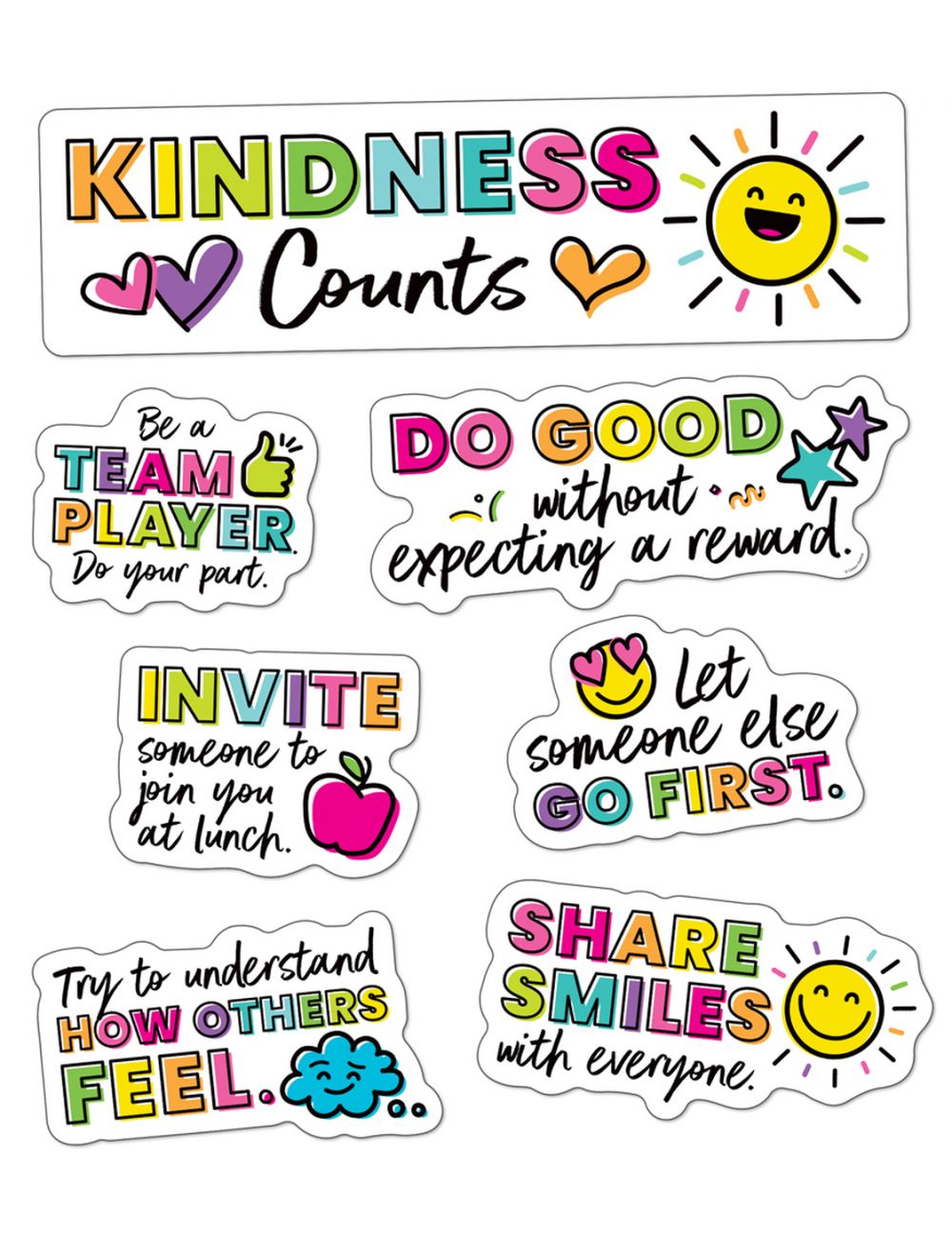 Kindness Counts Mini Bulletin Board Set