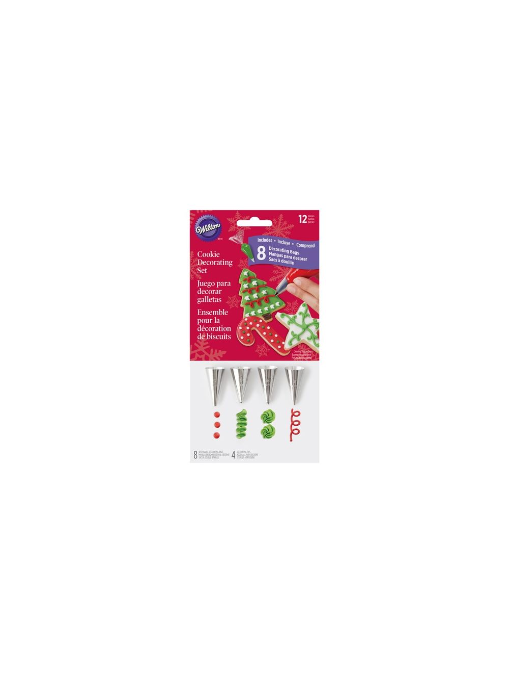 Wilton Christmas Cookie Decorating Kit 12pc