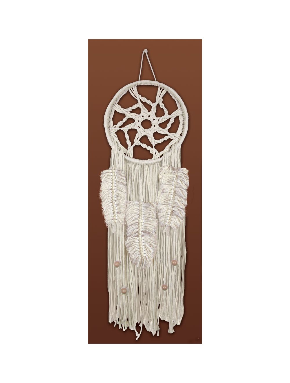 Macrame Natural Dream Catcher Kit 8x24"