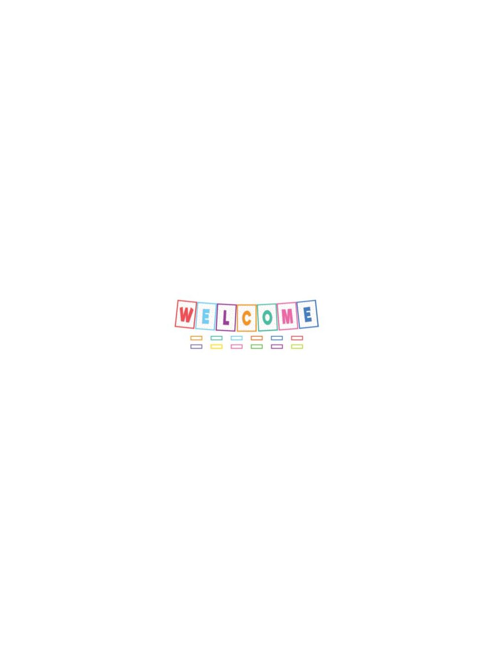 Colorful Welcome Bulletin Board Colorful Welcome Bulletin Board