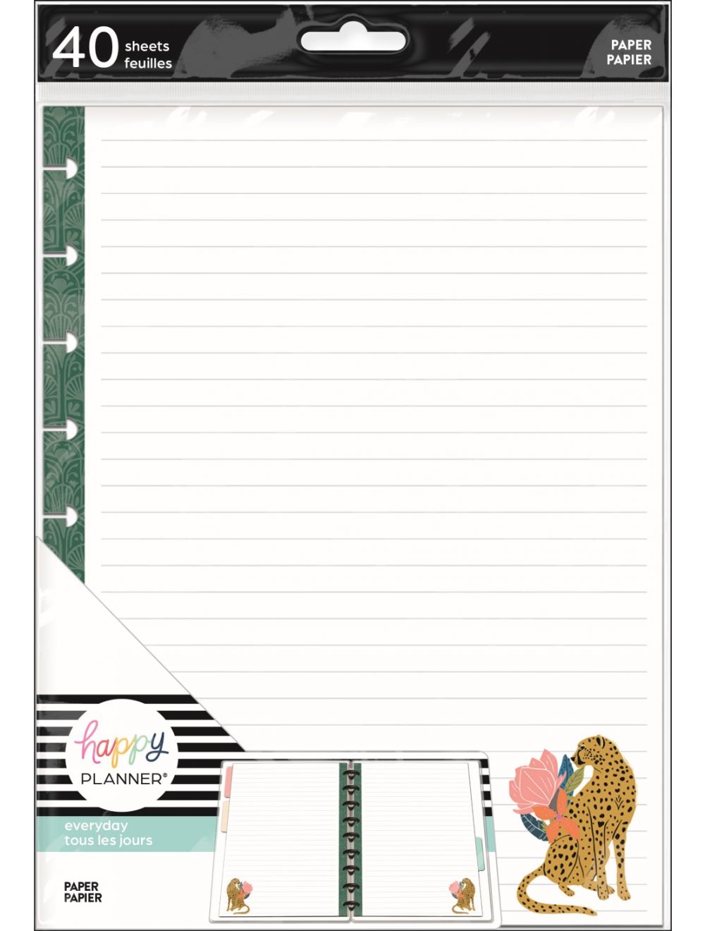 Happy Planner Jewel Tone Jungle Classic Filler Paper