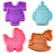 Baby Pastry & Cookie Stampers Set 4pc