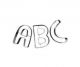 Metal Cookie Cutter Letters