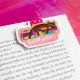 Brown Cat Bookworm Magnetic Bookmark