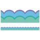Cool Waves Scalloped Bulletin Board Borders