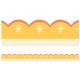 Enchanting Gold Scalloped Bulletin Board Borders