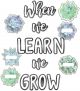 Simply Stylish When We Learn We Grow Bulletin Board Set