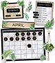 Simply Boho Calendar Bulletin Board Set