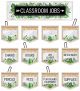 Simply Boho Classroom Jobs Mini Bulletin Board Set