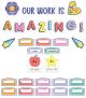 We Stick Together Our Work Is Amazing Pre-punched Bulletin Board Set