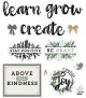 Farmhouse Motivational Signs Bulletin Board Set
